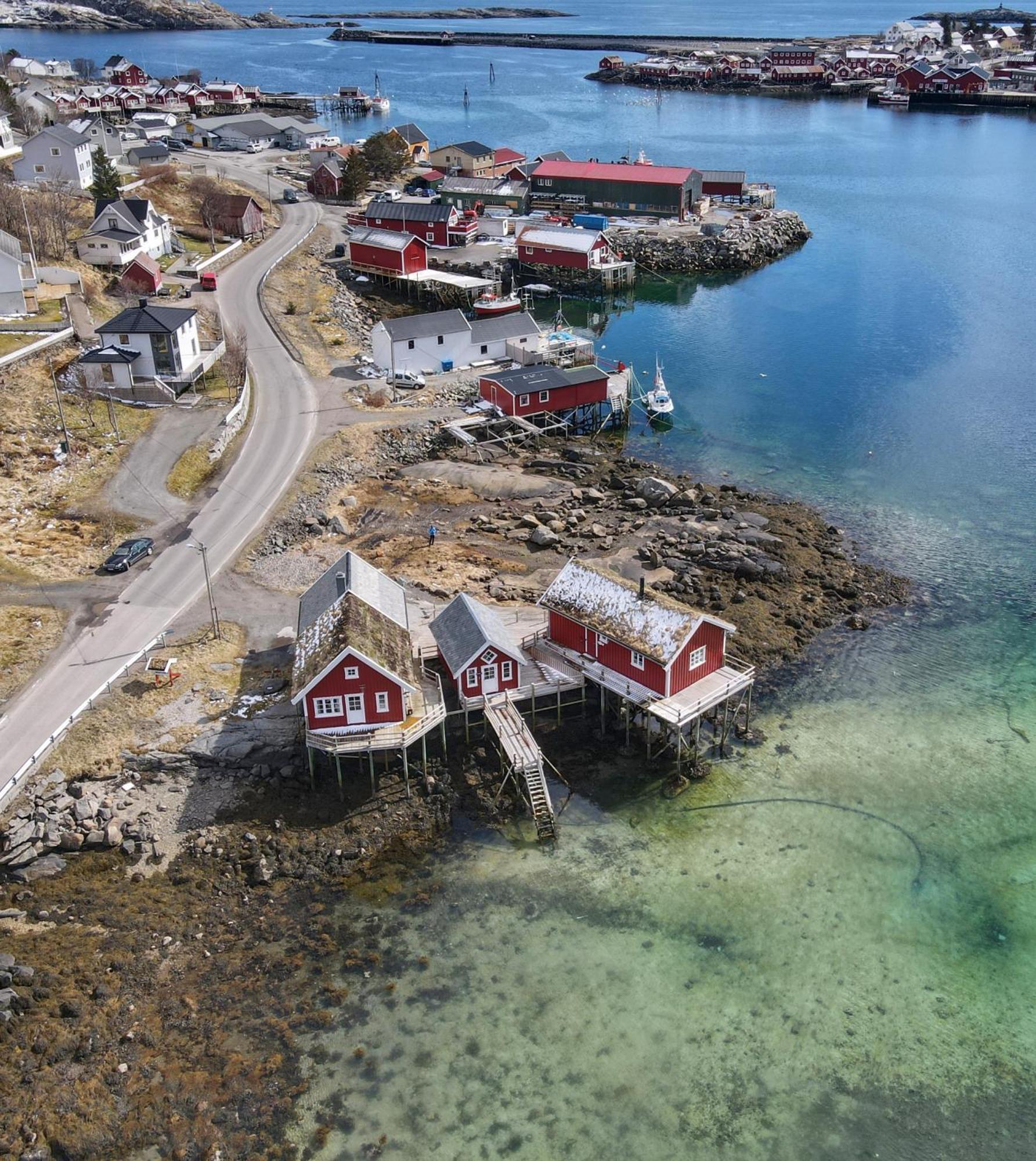 Valen Cabins In Reine Exterior foto
